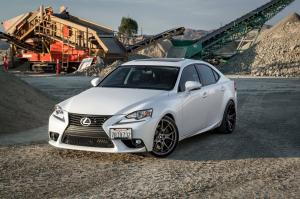 Lexus IS F on Vorsteiner Wheels (V-FF 103) 2016 года